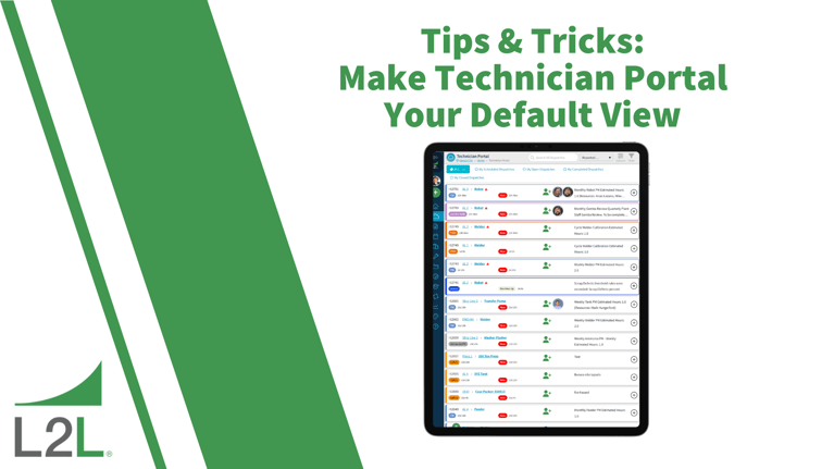 Tips & Tricks: Make Technician Portal Default