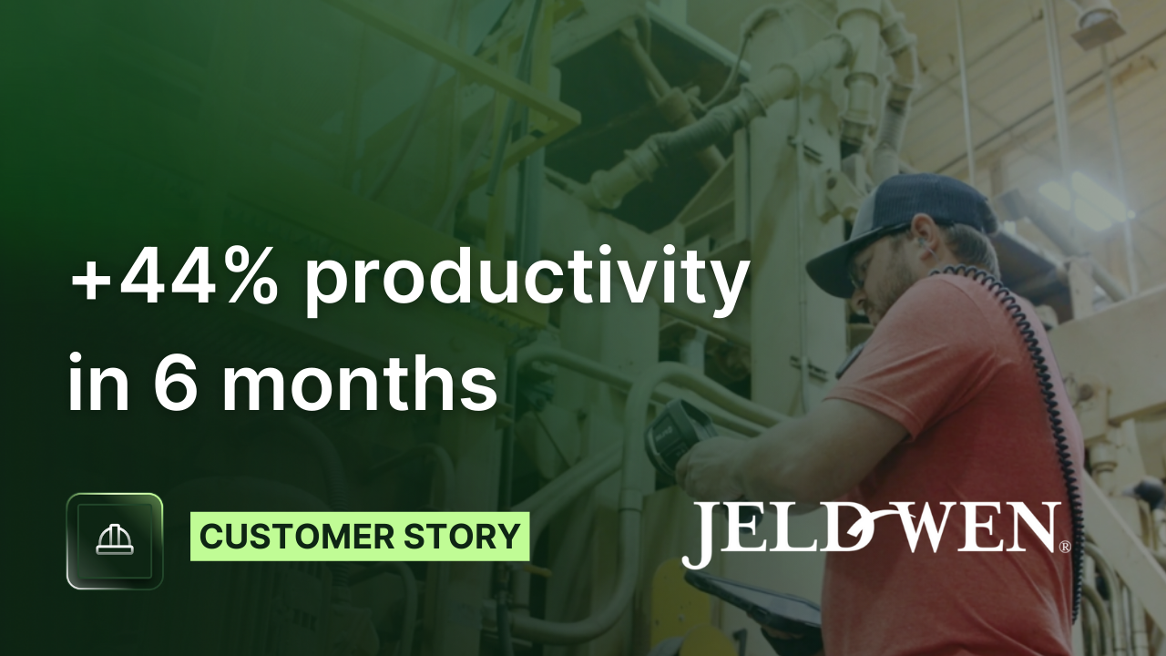 JELD-WEN Boosts Productivity 44% in 6 Months