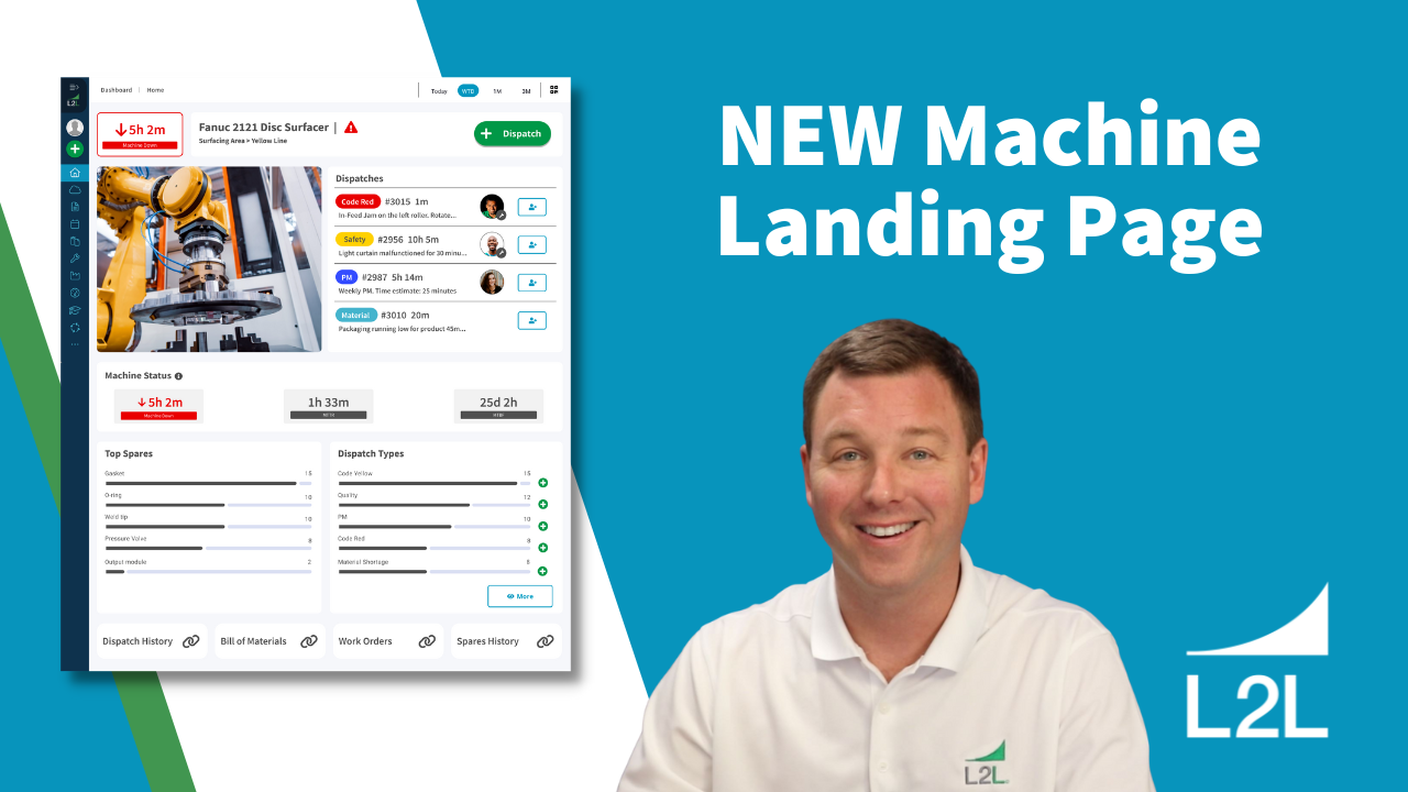 New Product Feature: Machine Dashboard