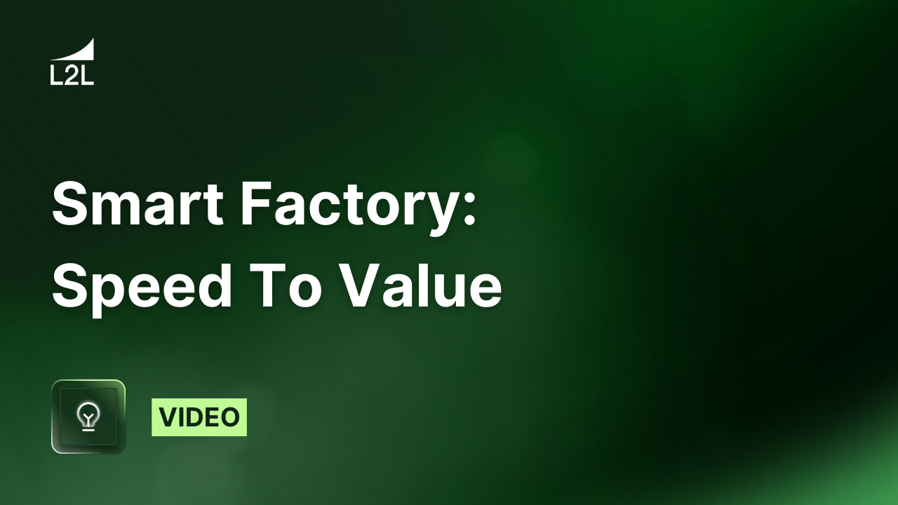 Smart Factory | Speed To Value